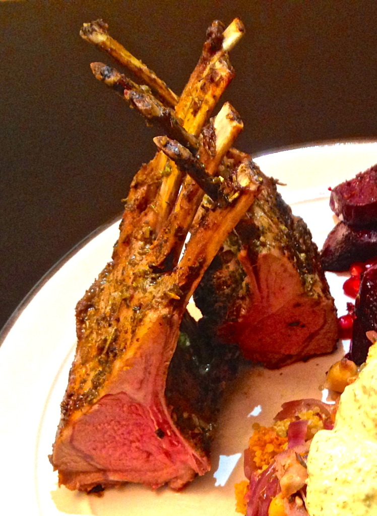 Rack of Lamb with Mint Chimichuri