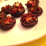 Bacon & Crab Stuffed Mushrooms