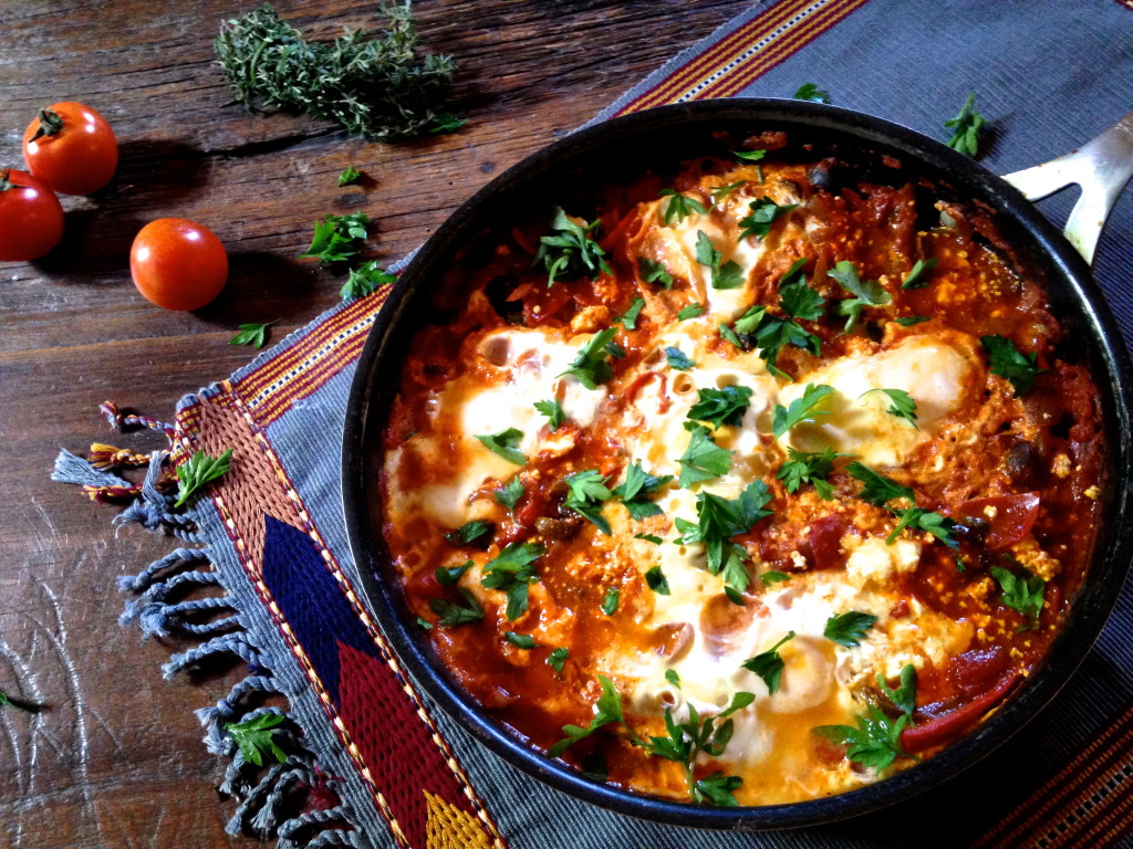 Israeli Breakfast Skillet (Shakshuka)