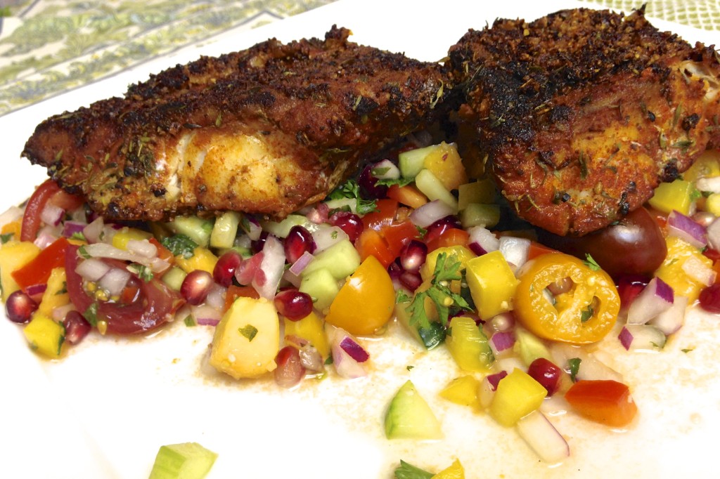 Spicy Middle Eastern White Fish