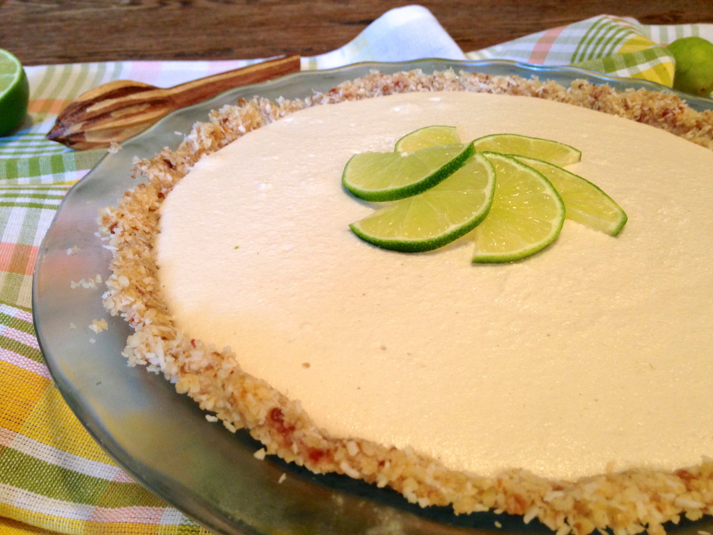 Coconut Macadamia Key Lime Pie