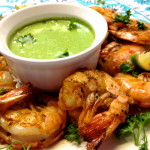 Grilled Cajun Prawns