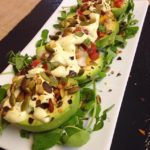 Pico de Gallo Stuffed Avocados